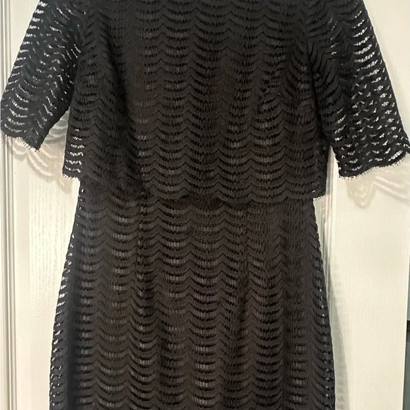 American Living | Dresses | American Living Mesh Lace Popover Style Dress  Size 4 | Poshmark